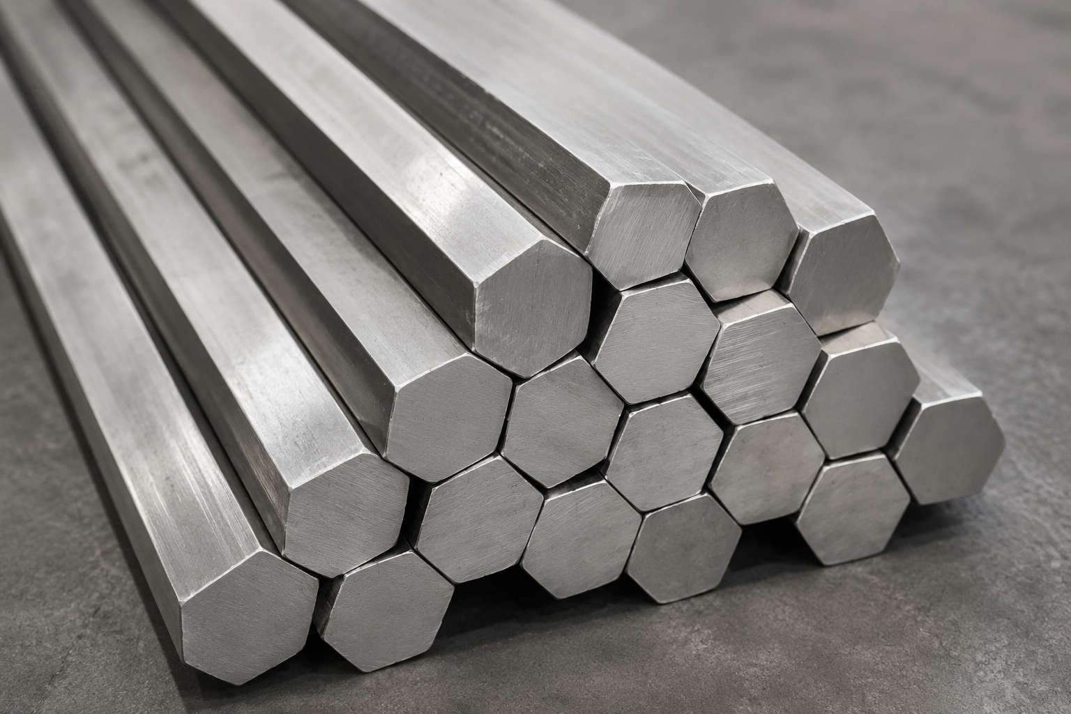 Stainless steel hexagonal bars